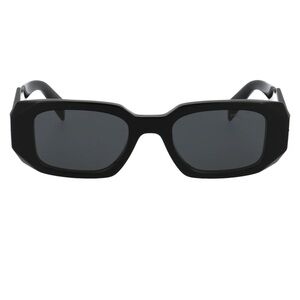 Prada Black Rectangular Sunglasses